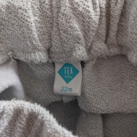 Grey sweatpants/joggers with drawstring and star - Picture 4 of 4